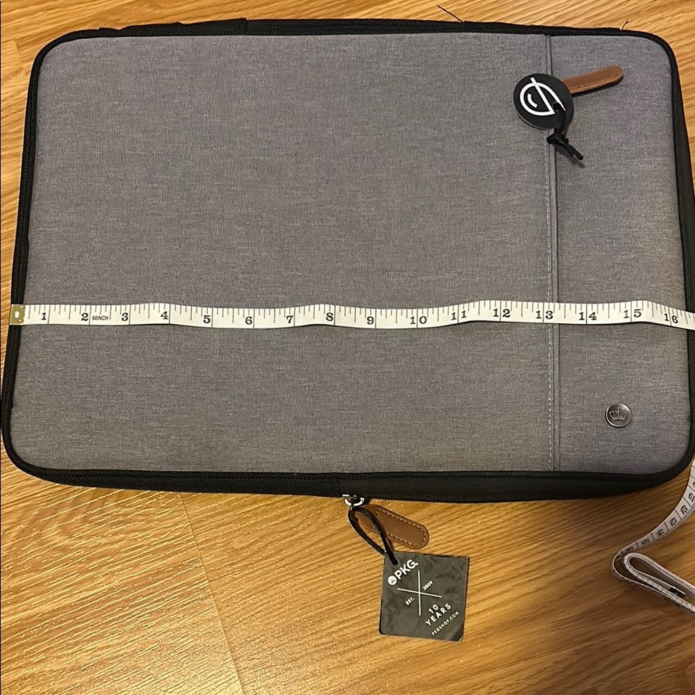 Gray Laptop Bag